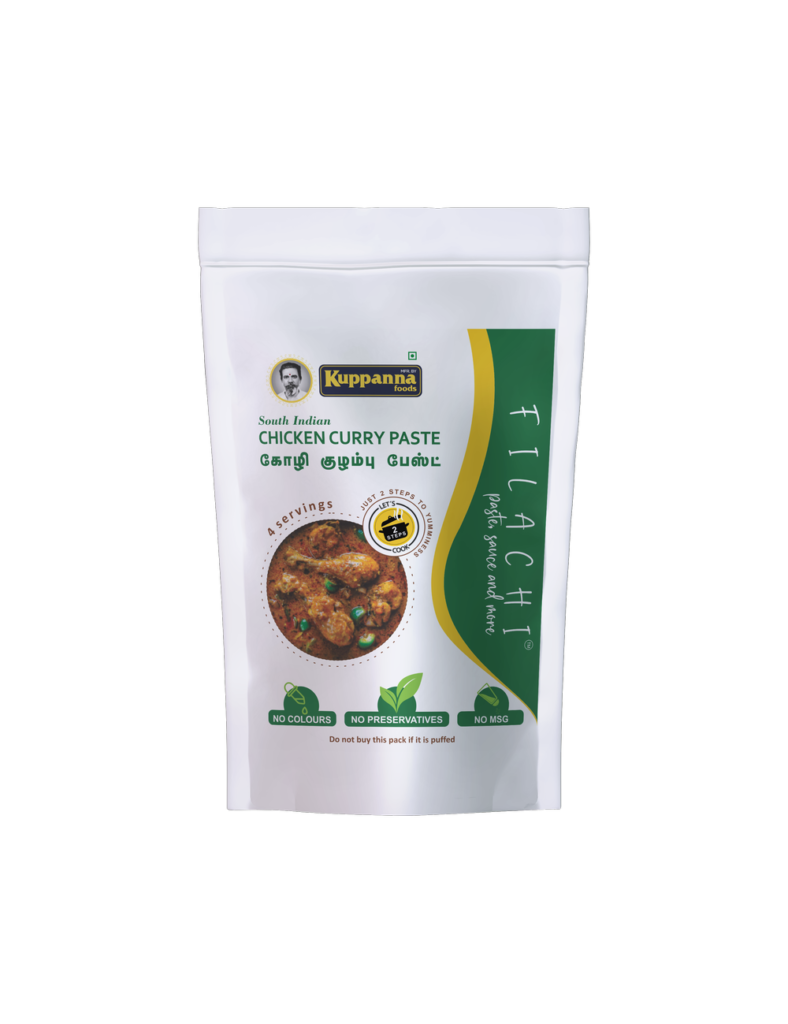 Kuppanna Chicken Curry Paste BOGO – Instant Indian Curry Paste for Students – Spice Supermarket UK