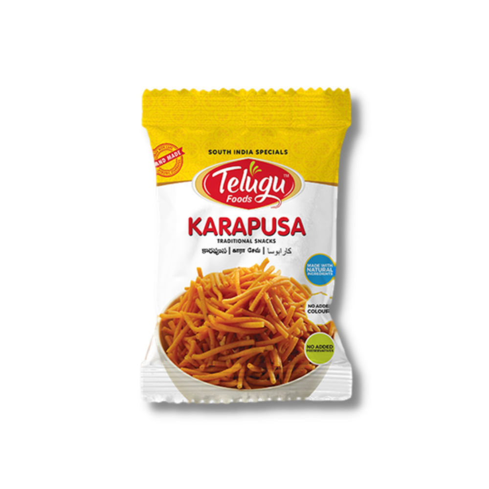 Telugu Foods Karapusa snack.