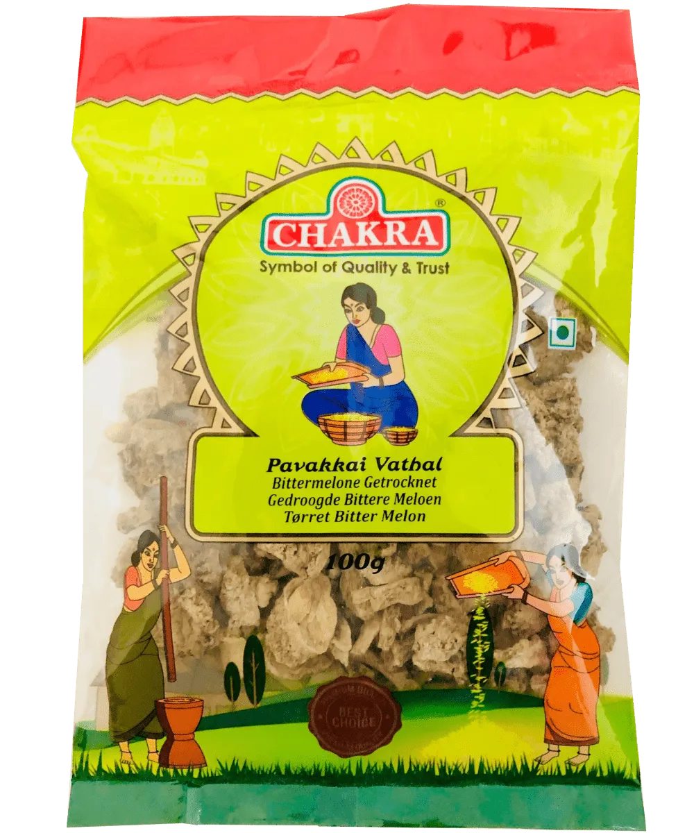 Chakra Dried Pavakkai/Bitter Gord Vathal - 200g