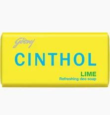 Cinthol Lime Soap 75g – Classic Indian bath soap with fresh lime fragrance, available in the UK at Spice Supermarket LTD.