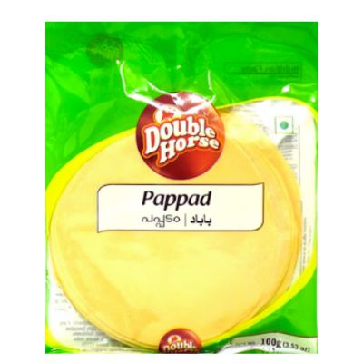 Double Horse Pappadam 100g