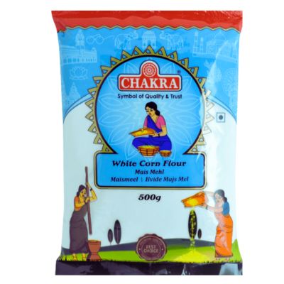 Chakra white Corn Flour 500g