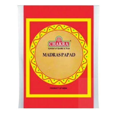 Chakra Madras Plain Papad (3"), 200g