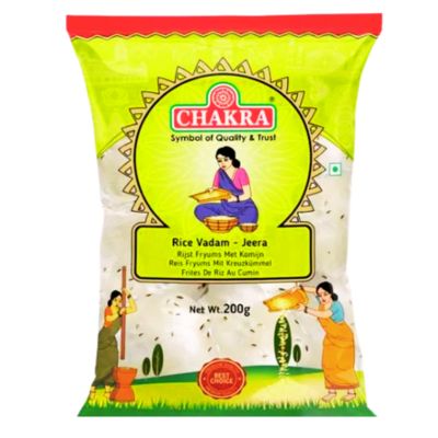 Chakra Rice Vadam- Jeera, 200g