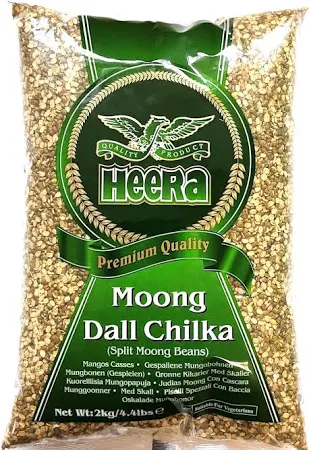 2kg bag of Heera Moong Dall Chilka.